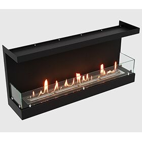 Встроенный биокамин Lux Fire фронтальный 1040 S фото