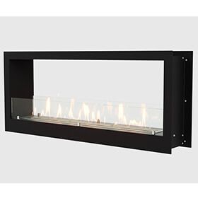 Встроенный биокамин Lux Fire сквозной 1130 S фото