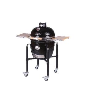 Керамический гриль Monolith Classic Pro Series 2.0 Black с боковыми столиками и подставкой фото