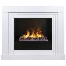 Каминокомплект RealFlame Stanley/Нео 26 с очагом 3D Cassette 630 (+ Black вставка) фото