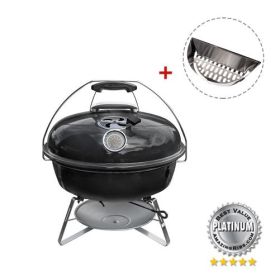 Угольный гриль SnS Grills Travel Kettle, с корзиной SnS, 47 см фото