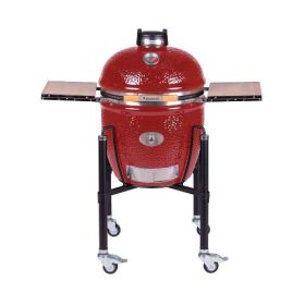 Керамический гриль Monolith Classic Pro serie 2.0 Red с боковыми столиками и подставкой фото