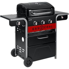 Угольный+Газовый гриль Char-Broil Gas2Coal Hybrid 3B (с открывалкой для бутылок) фото