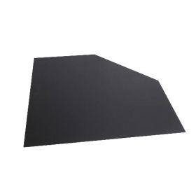 Напольный лист угловой Везувий Black 1100x1100x0,5 фото