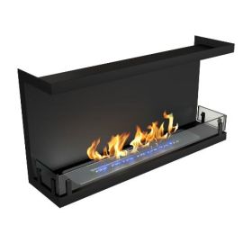 Биокамин ZeFire Contour 900 торцевой (Estetic Flame) фото