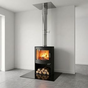 Комплект с печью Denner Fire Sphere под ключ для кирпичного дома (эконом) фото