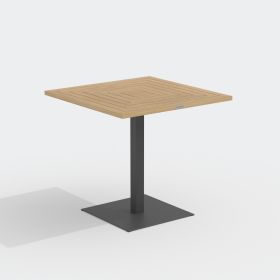 Стол обеденный EGMONT из тика 80x80 фото