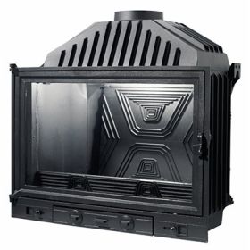 Каминная топка Diffusion В6.2, с двойным дожигом, с шибером фото