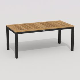 Стол обеденный TELLA из тика 180x90 фото