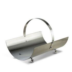 Дровница Comex 90.901 Inox H.40 L.50X36 фото