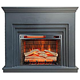 Портал InterFlame Бейкер под очаг Antares IF-EF13-23 LED фото
