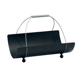 Дровница Comex 50.501F Nero C/Filo Inox фото
