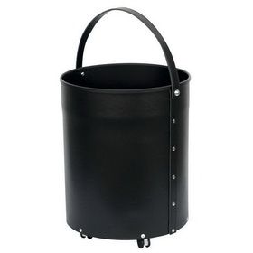 Дровница Comex 50.040N Tondo Ecopelle Nero D.38 H.50 фото