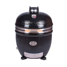Керамический гриль Monolith Lechef Pro Series 2.0 Black без боковых столиков и подставки фото
