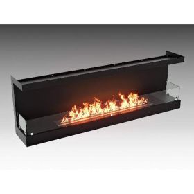 Встроенный биокамин Lux Fire Фронтальный 1450 S фото