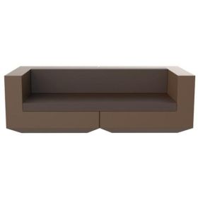 Диван пластиковый с подушками Vondom Vela Basic фото
