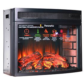 Электроочаг InterFlame Panoramic 25 LED FX фото