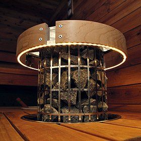 Защитные перила Harvia HPC4L Led фото