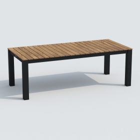 Стол обеденный TELLA XL из тика 300x100 фото