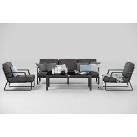 Лаунж зона Gardenini Voglie Антрацит LVGL.010500.S3 фото