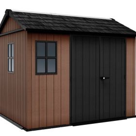 Сарай Keter "Ньютон Плюс 9х7,5" (размеры 279 х 216 (wide) или 210 х 282 см), коричневый (Newton Plus) фото