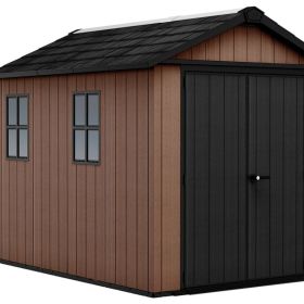 Сарай Keter "Ньютон Плюс 7,5х9" (размеры 210 х 282 или 279 х 216 (wide) см), коричневый (Newton Plus) фото