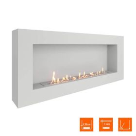 Биокамин SteelHeat Wall Long 1500 фото
