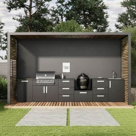 Уличная гриль кухня Астов BBQ Deluxe №9 фото