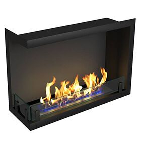 Биокамин угловой ZeFire Standart 700 левый/ правый фото