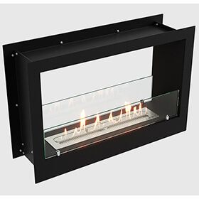 Встроенный биокамин Lux Fire Сквозной 730 S фото