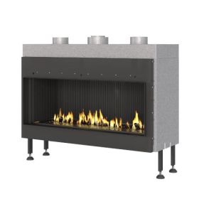 Газовый камин Airtone Gassi фронтальный 1000 стандартное горение, магистральный газ фото