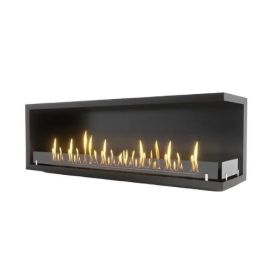 Встраиваемый угловой биокамин Denner Fire Aura Luxe 1800 фото