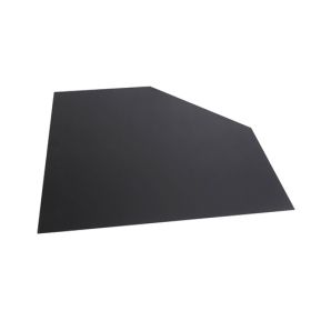 Напольный лист угловой Везувий Black 1100x1100x2 фото