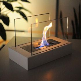 Биокамин ZeFire Galea черный/белый Уцененный фото