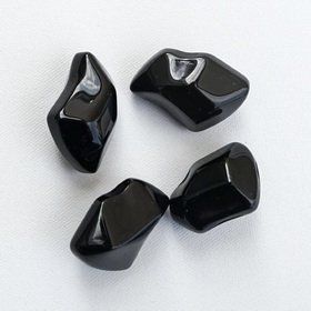 Декоративные элементы Kratki Fire Glass кристалл черный фото
