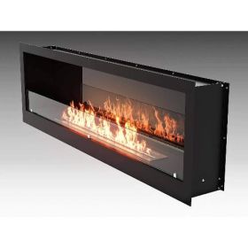 Встроенный биокамин Lux Fire Сквозной 1550 S фото