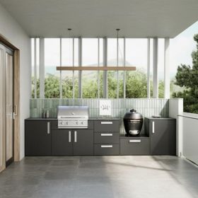 Уличная гриль кухня Астов BBQ Deluxe №4 фото