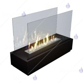 Биокамин SappFire Prometey черный фото