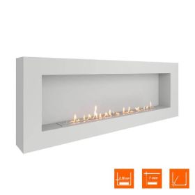 Биокамин SteelHeat Wall Long 1800 фото