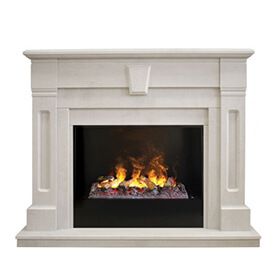 Каминокомплект RealFlame Kellie/Бристоль с очагом 3D Cassette 630 (+Black вставка) фото