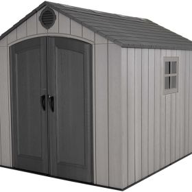 Сарай пластиковый Gardeck WoodLook 8*10 New фото