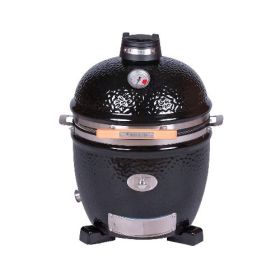 Керамический гриль Monolith Junior Pro Series 2.0 Black без ножек фото