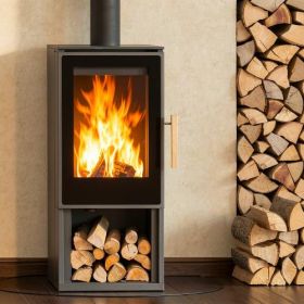 Печь камин Denner Fire Vitra с дровником фото