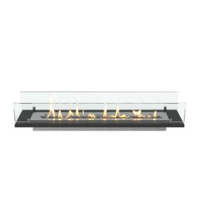 Биокамин встраиваемый в тумбу Steelheat Stand 800 фото