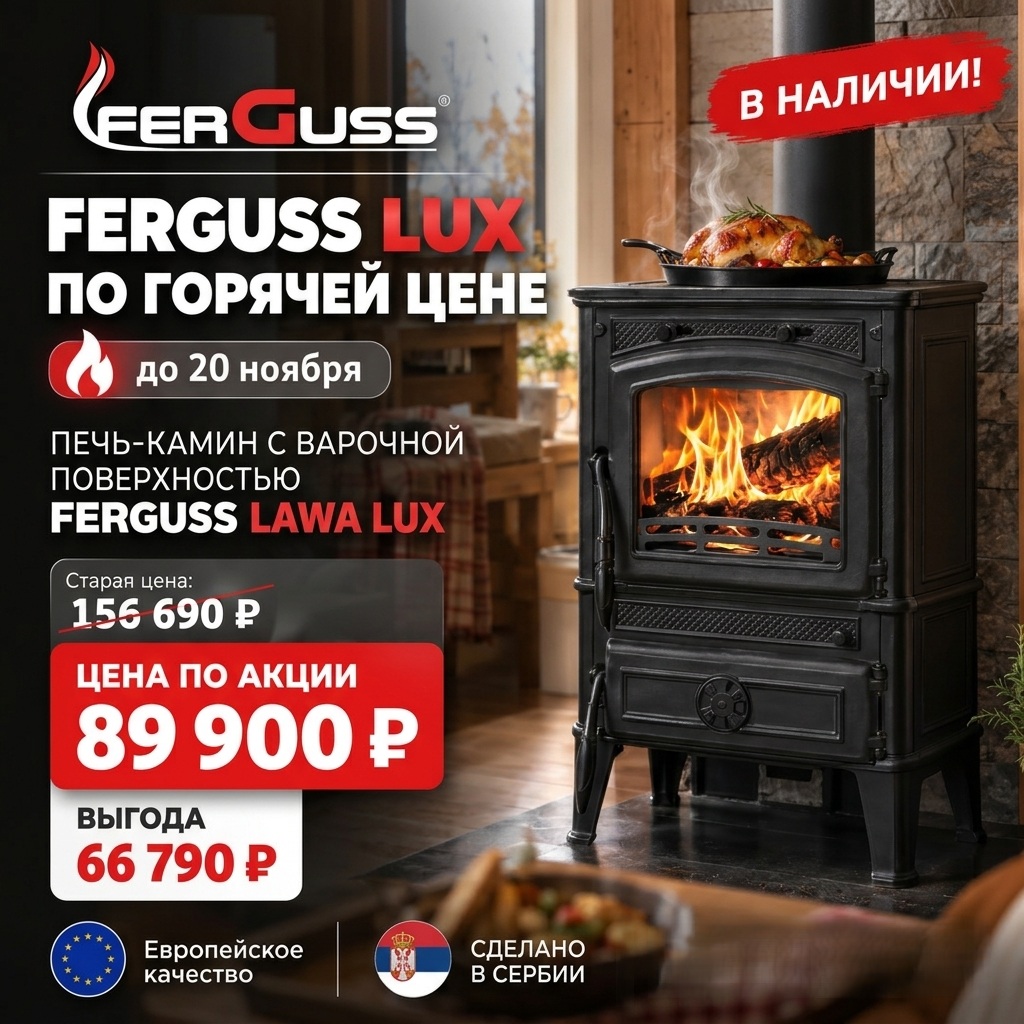 Ferguss Lawa Lux по горячей цене! Ferguss Lawa Lux по горячей цене!